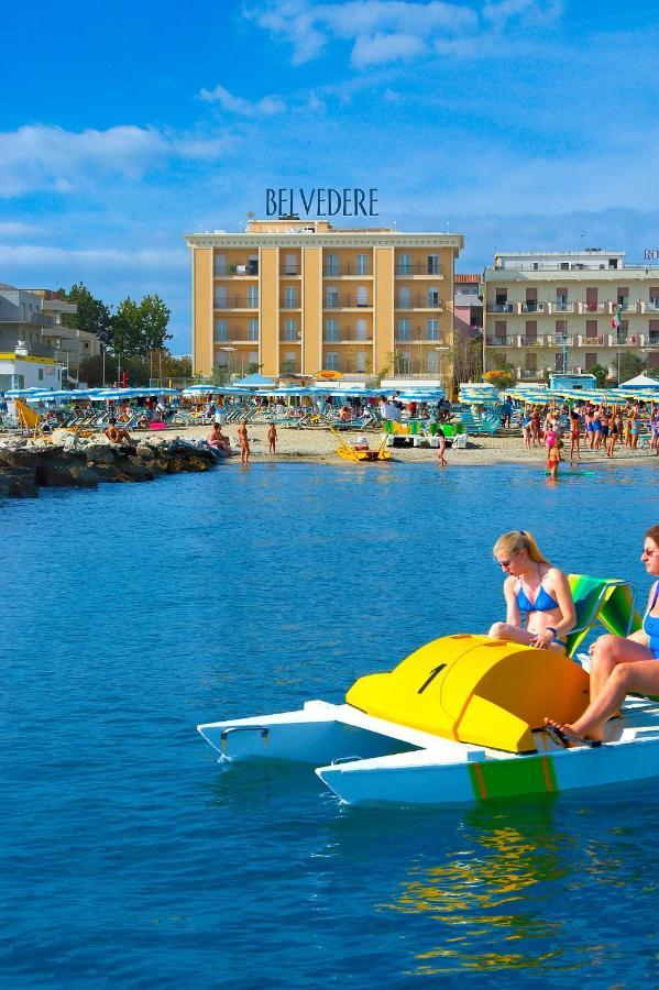 Hotel Belvedere Misano Adriatico Bagian luar foto